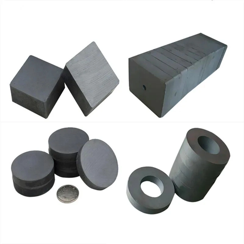 Customized Special Shaped Injection Bonded Ferrite Magnet Made in China