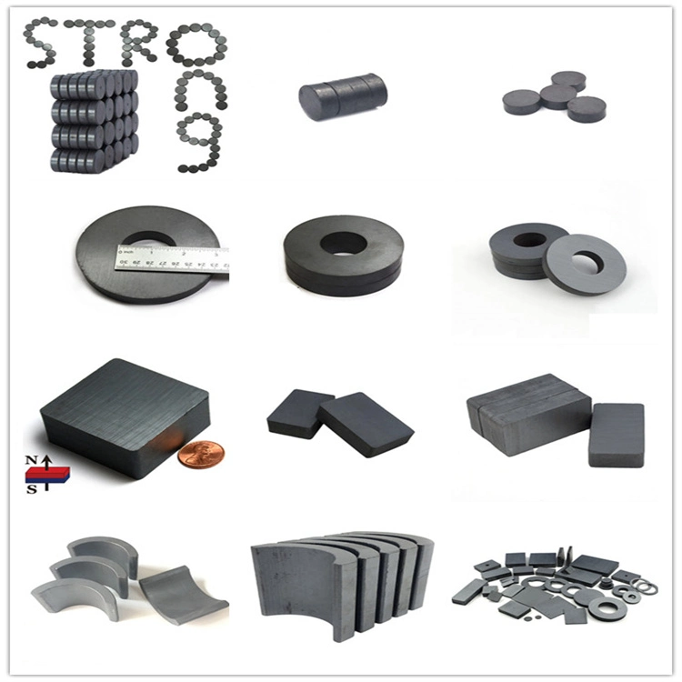 Best Quality Ring Ferrite Rotor Magnet for Sale Plastic Injection Molded OEM/ODM Service