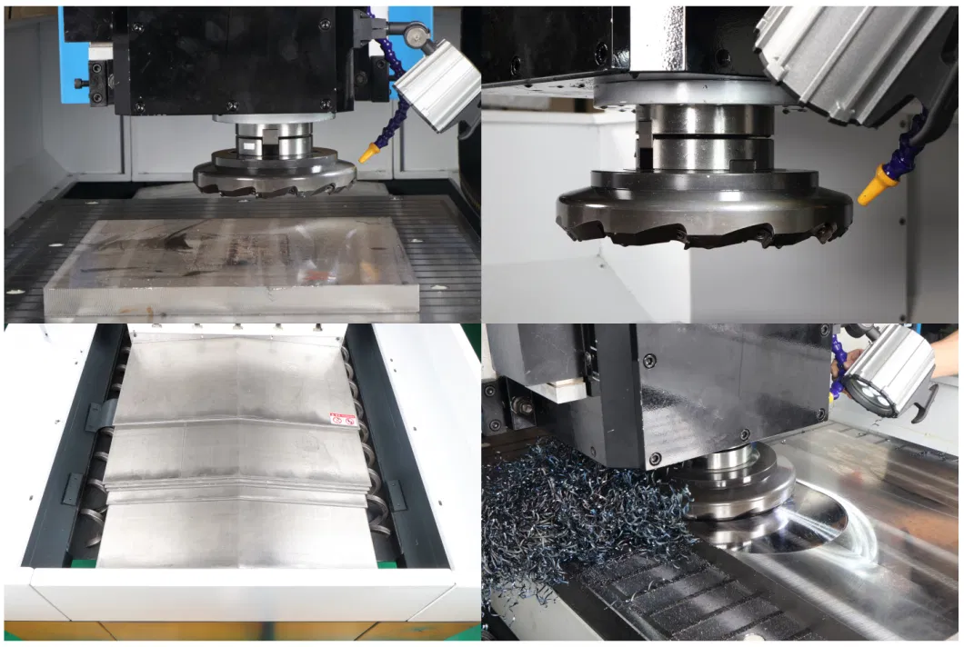 CNC Twin Head Milling Machine From China Hot Sales Twin Head Milling Machine-CNC Gantry Milling Machine-Electrical Magnetic Chuck