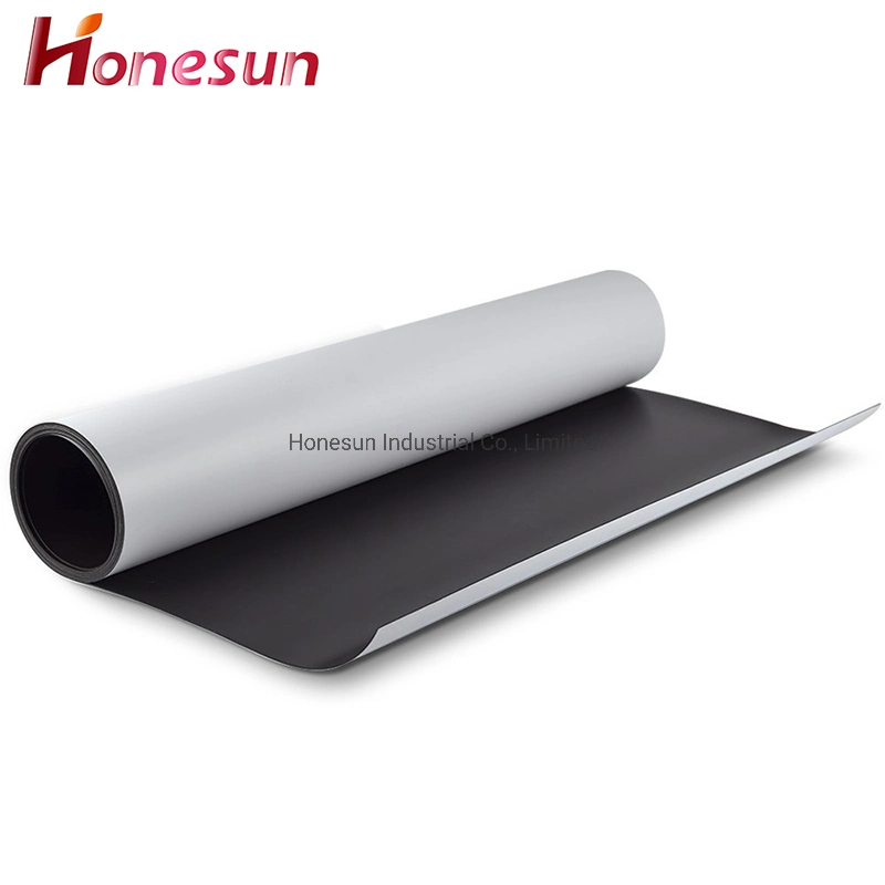 A4 Rubber Magnet with Self-Adhesive Adhesive Backed Magnetic Rubber Sheet Flexible Adhesive Magnet Sheet