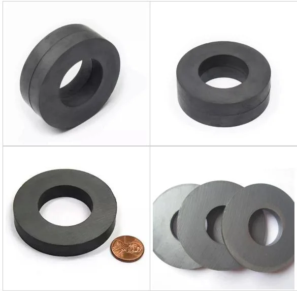 Customized Ring Injection Molding Ferrite High Quality Bonded Magnets