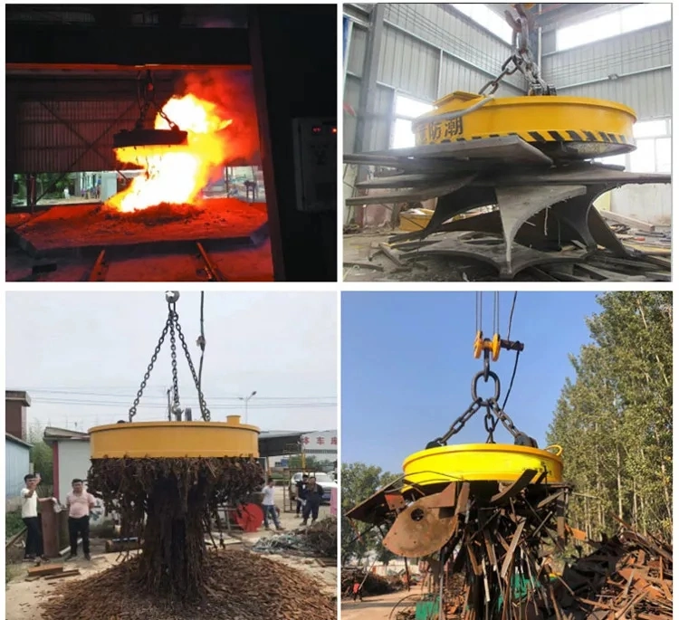Lifting Steel Scraps Magnetic Round Control Electromagnet Lifting Permanent Magnet Lift Chuck